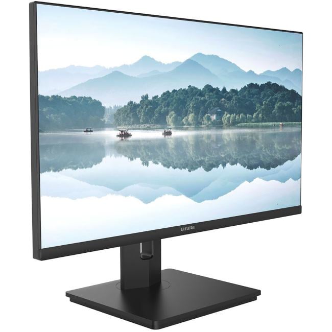 27 AIWA MQ275A Black (IPS, 2560x1440, HDMI+DP+Type C 15W, 4 ms, 178°/178°, 300 cd/m, 1000:1,  100Hz, Spk, Pivot)