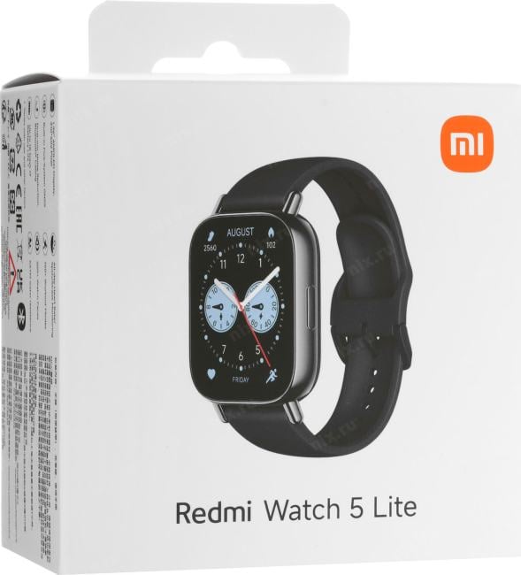 Xiaomi <BHR8789GL Black> Redmi Watch 5 Lite  (1.96" 410x502AMOLED, BT)