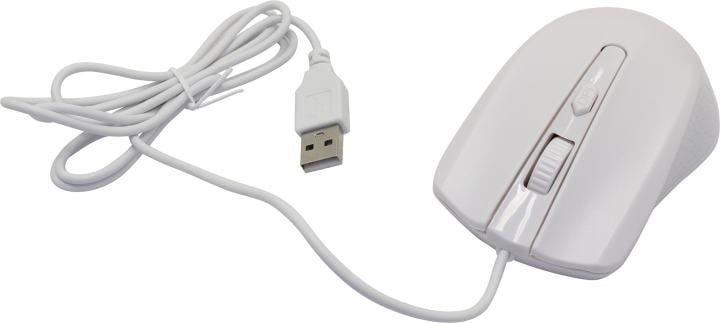 SmartBuy One Optical Mouse <SBM-352-WK>  (RTL) USB 4btn+Roll