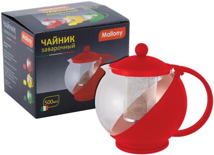 MALLONY Чайник  заварочный,  VARIATO,  500мл (910101)