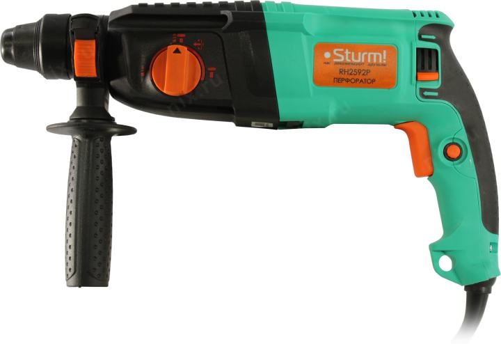 Sturm! <RH2592P> Перфоратор (920W, 3.3 Дж, 1100 об/мин, 4400 уд/мин, SDS-Plus,  3  режима)