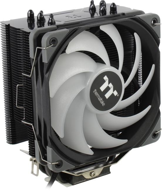 Устройство охлаждения(кулер) Thermaltake UX200 SE ARGB Soc-AM5/AM4/1200/1700/1851 черный 4-pin 25dB Al+Cu 170W Ret (CL-P105-AL12SW-A)