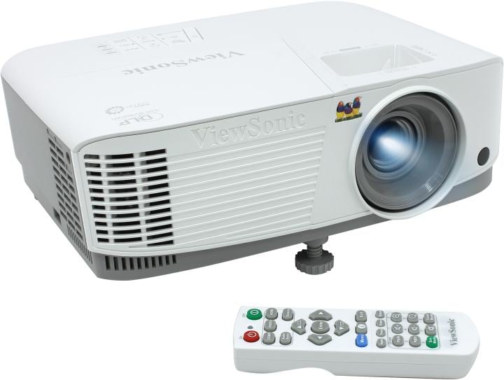 ViewSonic Projector PA503S (DLP, 3800 люмен, 22000:1, 800x600, D-Sub, RCA, HDMI,  USB, ПДУ, 2D/3D)