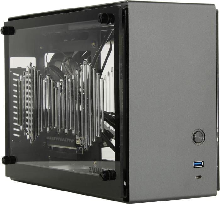Компьютерный корпус MINITOWER MITX W/O PSU M2 MINI GRAY ZALMAN
