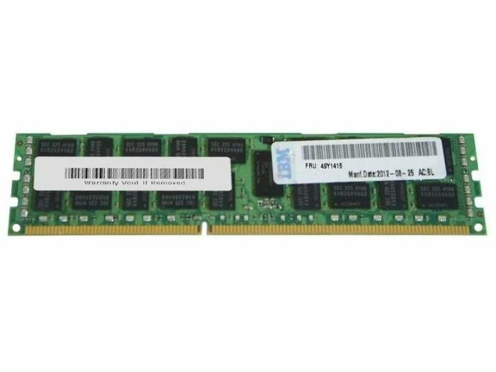 49Y1416 Модуль памяти 8 GB (Dual-Rank x4) PC3-8500 CL7 ECC DDR3 1066  MHz LP RDIMM