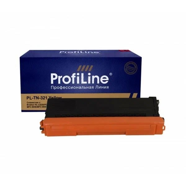 ProfiLine PL_TN-321Y_Y Картридж PL-TN-321Y для принтеров Brother HL-L8250/HL-L8250CDN/MFC-8650/MFC-8650CDW Yellow 1500