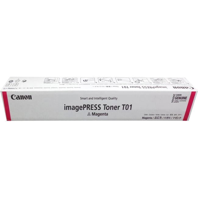Картридж лазерный Canon T01 M/8068B001, пурпурный, 39000 страниц, оригинальный