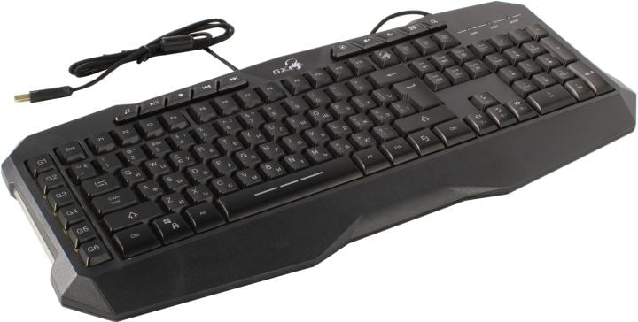 Клавиатура Genius Wireless SlimStar 7230 Black <USB>  105КЛ+9КЛ М/Мед (31310021402)