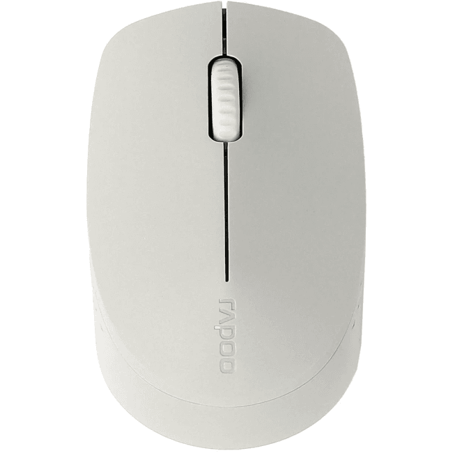 RAPOO M100-LGRY RAPOO Беспроводная мышь M100 Silent - светло-серый