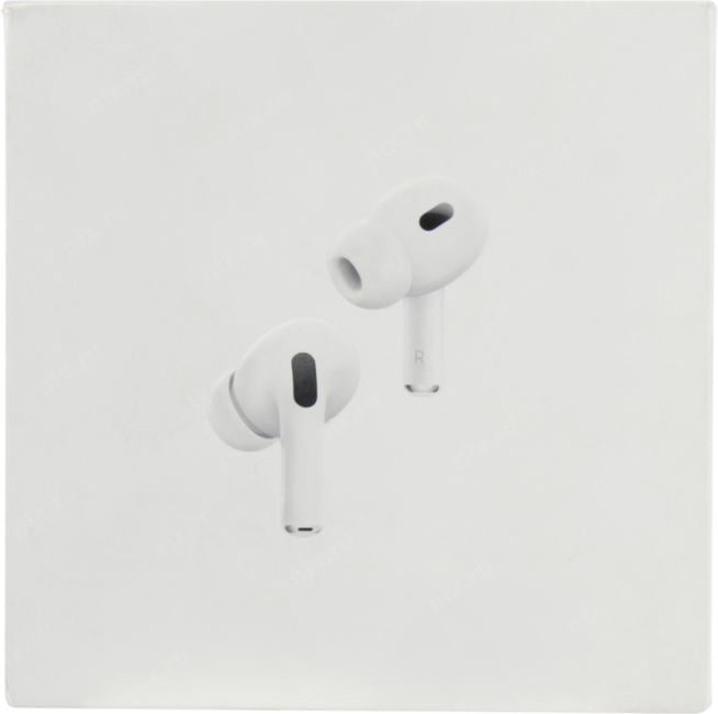 Гарнитура внутриканальные Apple AirPods Pro 2 2023 USB-C A3047/A3048/A2968 белый беспроводные bluetooth в ушной раковине (MTJV3AM/A)