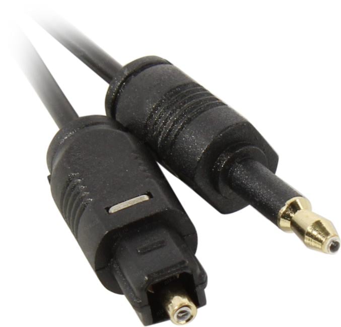 Telecom <TOC2023-1м> Кабель ODT(Toslink)-M -->  (mini Toslink)-M 1м