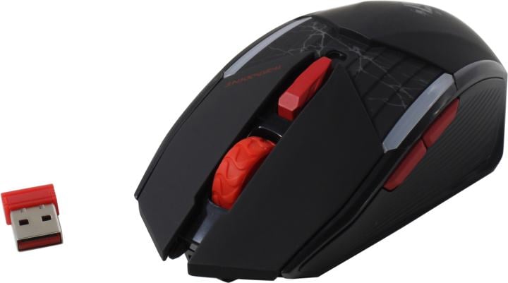 Мышь беспроводная DEFENDER Horrodine (Хорродин) GM-237 черный (USB, 3200dpi, 6but) (52237)