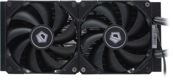 ID-Cooling <ID-CPU-DASHFLOW240-BASIC-BLACK> (4пин,115x/1200/1700/2066/AM4/AM5,15.2-35.2дБ,700-1800об/мин)