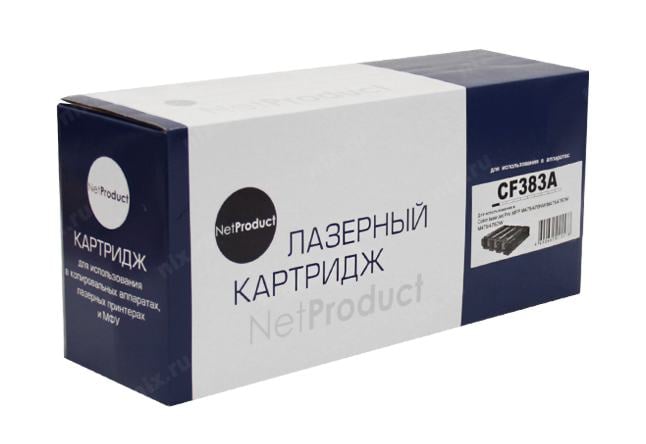 Картридж NetProduct N-CF383A, для HP CLJ Pro MFP M476, №312A, M, 2,7K