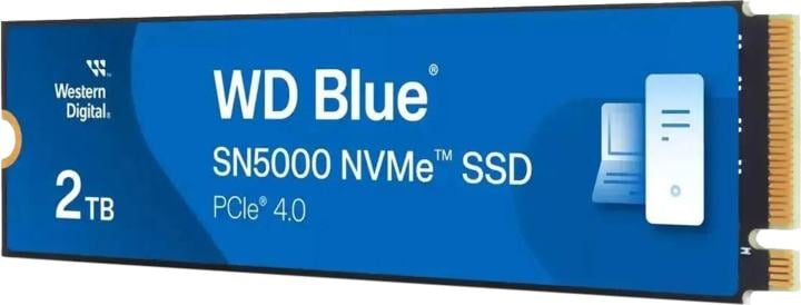 WD WDS200T4B0E  Blue SN5000, 2000GB, M.2(22x80mm), NVMe,  PCIe 4.0 x4,
