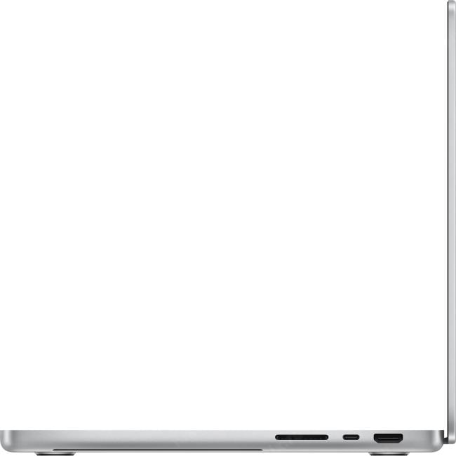 Apple MacBook Pro 14-inch Late 2023 [MRX63LL/A] (КЛАВ.РУС.ГРАВ.) Silver 14.2" Liquid Retina XDR {(3024x1964) M3 Pro 11C CPU 14C GPU/18GB/512GB SSD/рекоменд.переходник 11007065} (США)