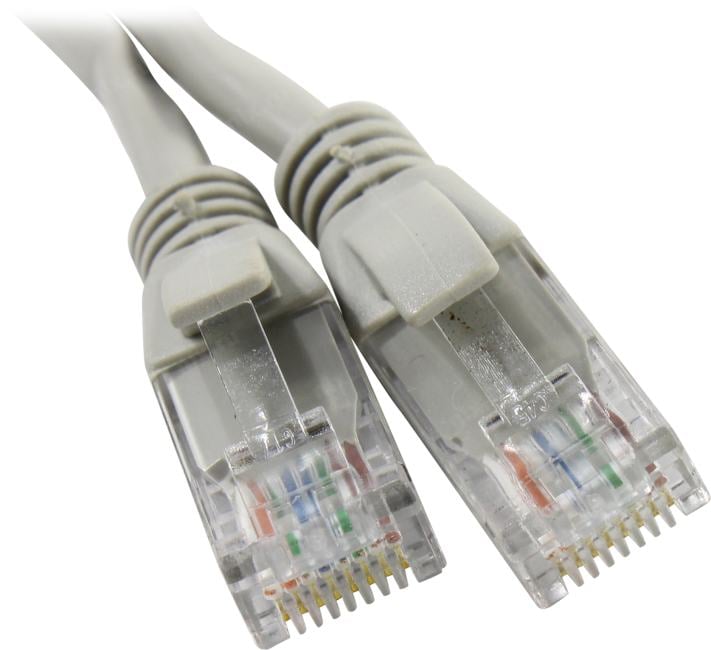 ExeGate <UTP-RJ45-RJ45-5e-CU-1.5M-GY> Patch Cord UTP кат.5e,  1.5м, серый <EX282010RUS>