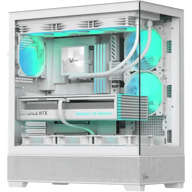 Корпус Formula Crystal Z2 белый без БП E-ATX 10x120mm 3x140mm 1xUSB2.0 1xUSB3.0  audio bott PSU