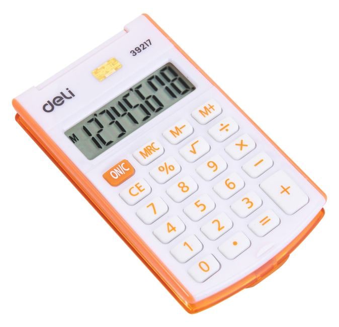 Калькулятор  Deli E39217/OR