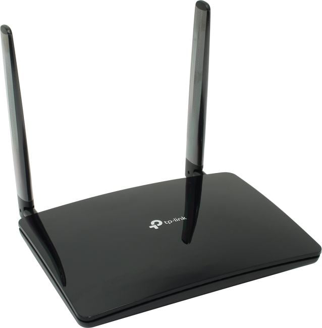 Archer MR400 - Маршрутизатор, TP-Link, Archer MR400, 3 порта LAN 10/100 Мбит/с, 1 порт LAN/WAN 10/100 Мбит/с, 1 слот для Micro SIM-карты, АС1200