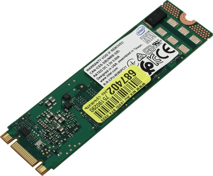 SSD 480 Gb M.2 2280 B&M 6Gb/s  Intel/Solidigm  D3-S4520  Series <SSDSCKKB480GZ01/SSDSCKKB480GZ1Z>