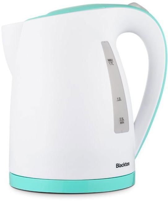Чайник электрический Blackton Bt KT1702P 1.7л. 2200Вт  белый/зеленый  корпус:  пластик (86185602)