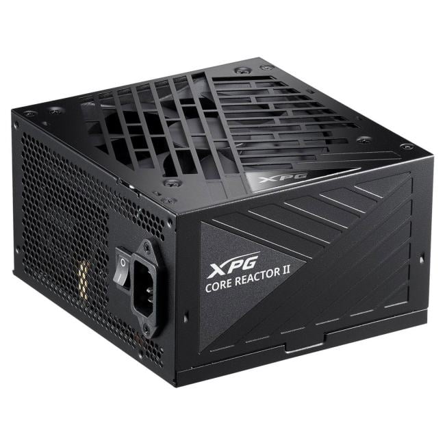 Блок питания XPG CORE REACTOR II 750 (ATX 3.0, 750W, Full Modular, PWM 120mm FDB fan, Active PFC, DC to DC, Half-Bridge & LLC converter, 80+ GOLD, all Japanese capacitors) RET