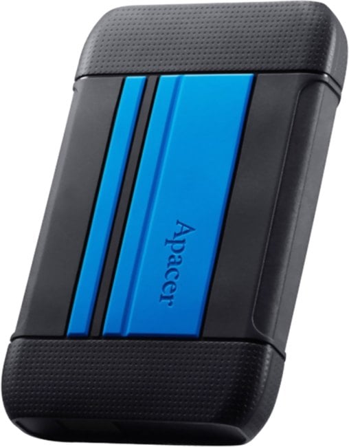 Apacer 2.5" 1TB Apacer AC633 AP1TBAC633U-1 USB 3.1 Gen 1,Military-Grade Shockproof,Blue,RTL (916921)