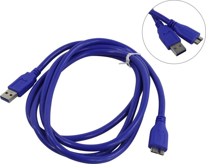 Smartbuy <K750-100> Кабель USB  3.0 AM-->micro-B 1.8м