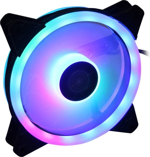 Aerocool <Duo 12 ARGB 6P> (6пин, 120x120x25мм,  19.7дБ, 1000 об/мин)