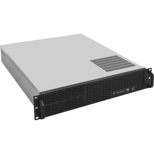 EX297732RUS Серверный корпус ExeGate Pro 2U550-04 <RM 19", высота 2U, глубина  550,  без  БП, 2*USB>