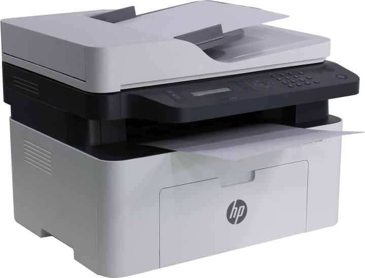 HP Laser MFP 137fnw <4ZB84A-106A> (A4, 20стр/мин, 128Mb, LCD, МФУ, факс, сетевой, USB2.0,  WiFi,  ADF)