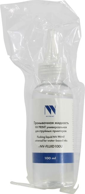 Промывочная жидкость NV PRINT универсальная для струйных принтеров NV-FLUID100U (100ml)