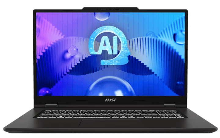 Ноутбук MSI Venture 17 AI A2HMG-010XRU Ultra 7 255H 17.3" FHD (1920 x 1080)144Hz DDR5 16GB (8GB*2),512GB SSD,Intel Arc Graphics ,55.2Whr,2,4kg,1y,Dos,Solid Gray