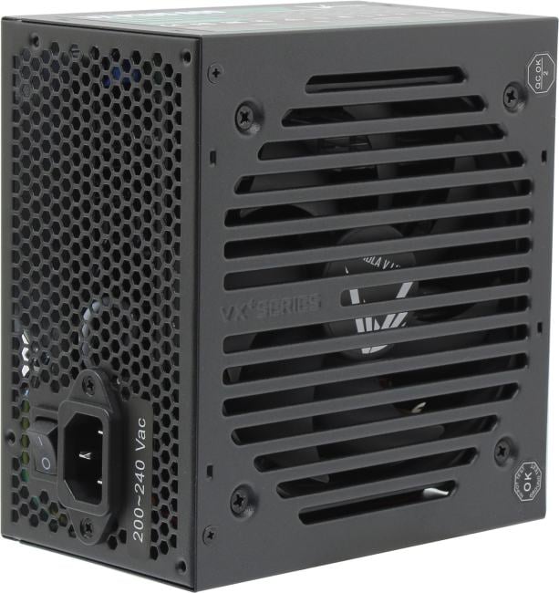 Aerocool 600W VX-600 PLUS (24+4+4pin) 120mm fan 3xSATA RTL (замена 11082402)