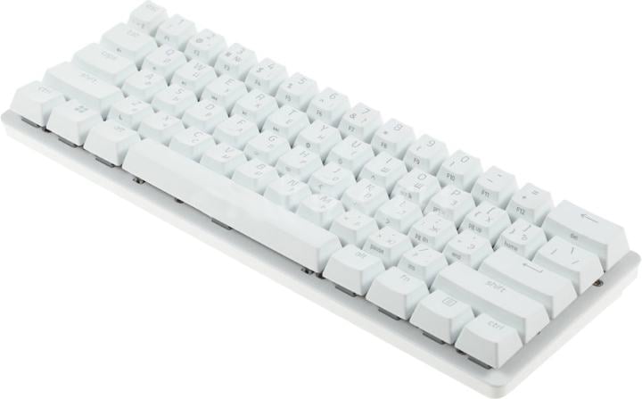 RZ03-03392200-R3R1 - Клавиатура, Razer, Huntsman Mini (Red Switch), RZ03-03392200-R3R1, Игровая, Оптические переключатели Razer, Программируемые клавиши, Съемный кабель USB TYPE-C, Подсветка Chroma c 16.8 млн. цветовых оттенков, Длина кабеля 2 метра, белый все наши цены всегда включают НДС
