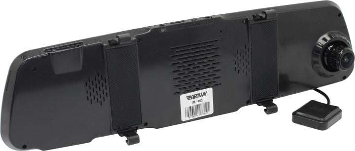 Artway MD-163 (1920х1080, 170°, LCD 5", GPS, G-Sens, Radar-detect, microSDXC, мик, Li-Ion)