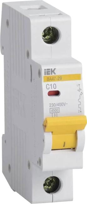 iEK ВА47-29 <283172> Автоматический выключатель (1P, 10A)