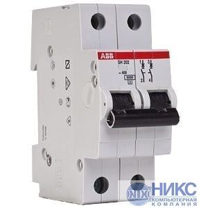Выключатель автоматический ABB 2CDS252001R0164, 2P, C, 16А, 6кА