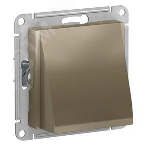 Кабельный ввод Systeme Electric ATN000599 AtlasDesign, механизм, шампань