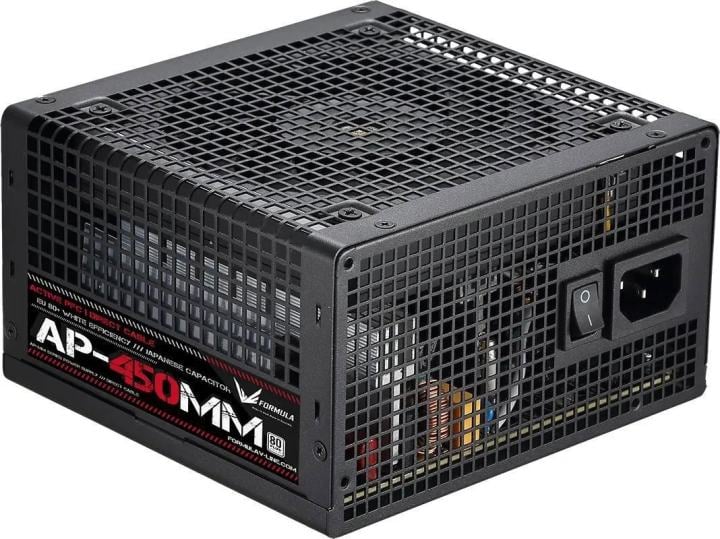 FORMULA-AP450ММ Блок питания Formula ATX 450W AP-450ММ 80 PLUS WHITE (20+4pin) APFC 120mm  fan 6xSATA RTL