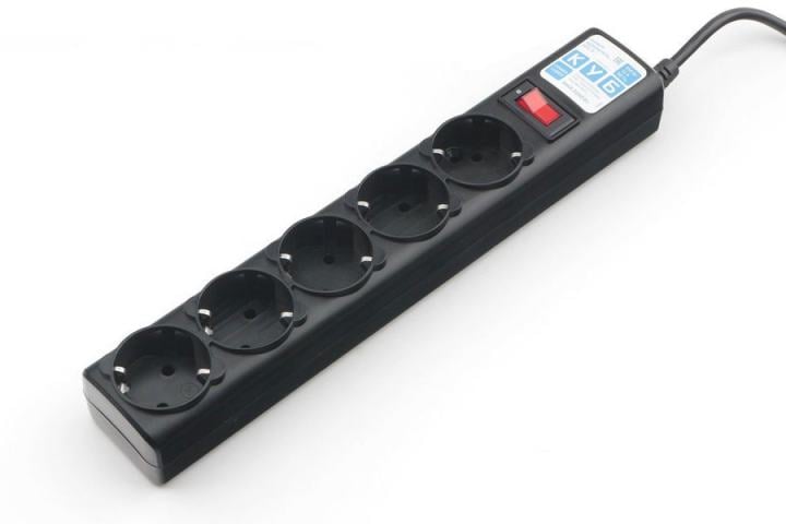 Удлинитель PowerCube PC-2F-R-10(IP) <10м> (1  розетка)  <20593>