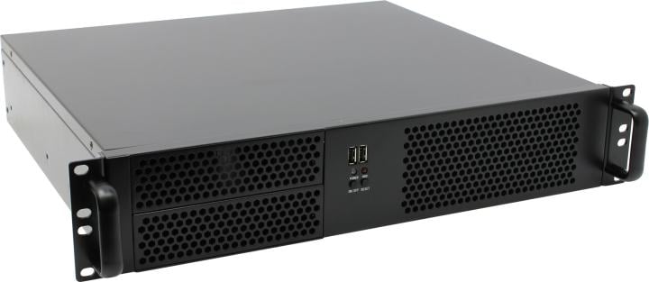 Server Case 2U  Exegate <Pro 2U390-04>  MicroATX  500W  (24+8+2x4+2x6/8пин) <EX264958RUS>