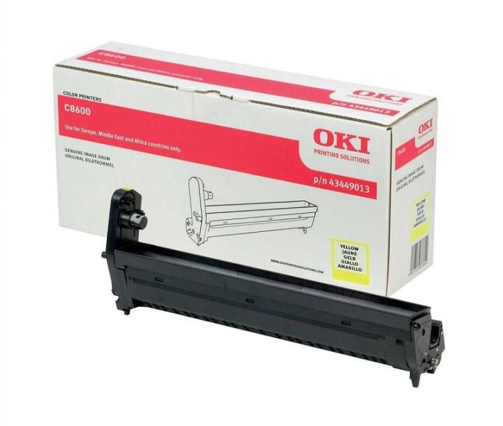 43449013 Барабан Oki C8600/8800  20K  (yellow)
