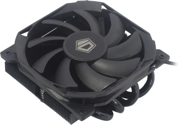 ID-Cooling <ID-CPU-IS-37-XT-Black> (4пин, 115x/1200/1700/AM4/AM5,  35.8дБ, 800-3600об/мин, Al+тепл.трубки)