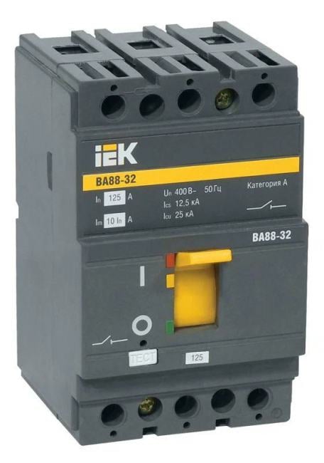 Выключатель автоматический ВА88-32 3Р 125А 25кА SVA10-3-0125 IEK