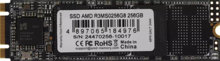 SSD 256 Gb M.2 2280 B&M 6Gb/s AMD Radeon  R3  <R3MS0256G8>