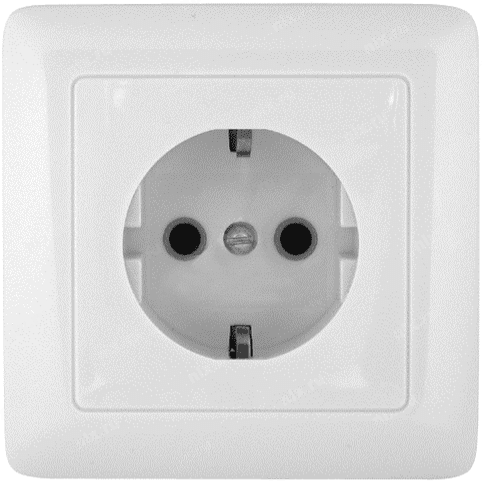 Schneider Electric AtlasDesign <RS16-134-B> Розетка  (2К+З, внутр., белая)