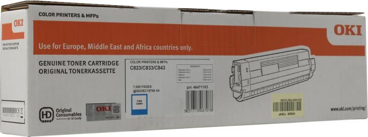 тонер-картридж голубой Toner-C 7k,  ресурс 7 000 страниц А4 (Original)