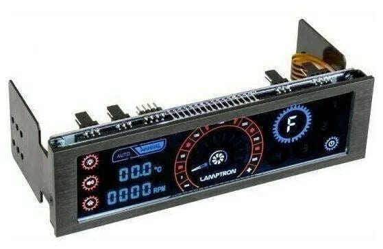 LAMP-CM430BRB Панель управления Lamptron CM430 Limited, сенсорная,  30Вт/каналx4,PWM,черн, красн/син.подсветка дисплея
